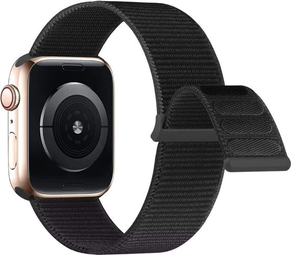 Нейлоновий ремінець Primo для Apple Watch 42mm / 44mm / 45mm / 46mm - Black | Зображення 2