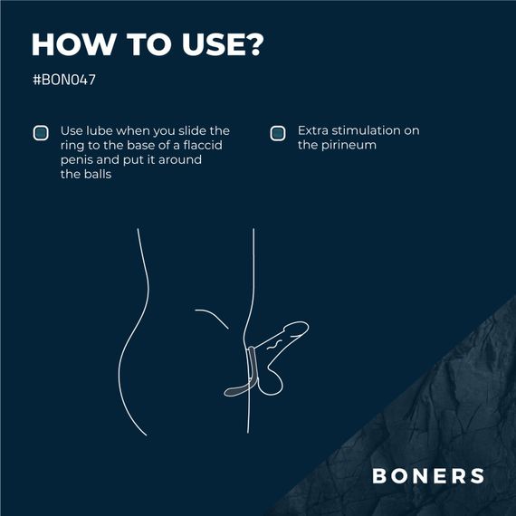 Эрекционное кольцо Boners Cock ring | Зображення 8