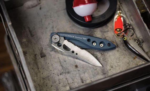 Складний ніж Leatherman Skeletool KBX Denim Армійський ніж Ніж складний Тактичні ножі Ножі складні кишенькові | Зображення 6