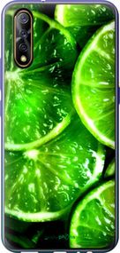 Чохол на Vivo V17 Neo Зелені часточки лимона "852t-1764-2448"