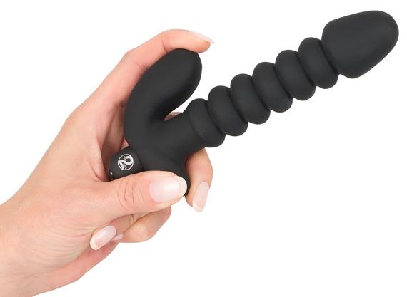Анальний вібратор - Black Velvets Vibrating Plug Medium | Зображення 3