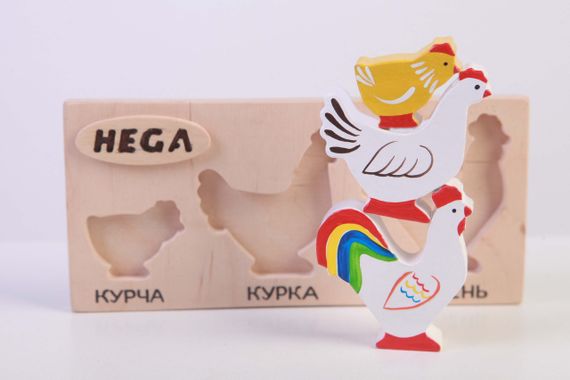 Набор рамка-вкладыш HEGA Куры | Зображення 6