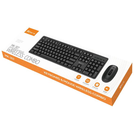 Комплект Xtrike ME MK-307 Wireless UA Black (MK-307UA) | Зображення 5