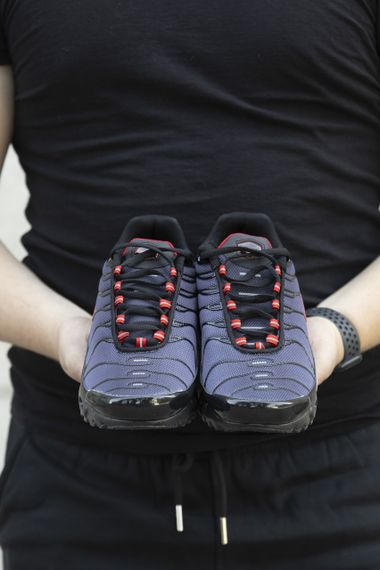 Кроссовки Air Max TN Plus Grey Black Red White весна / осень 1319 43 27.5 | Зображення 3