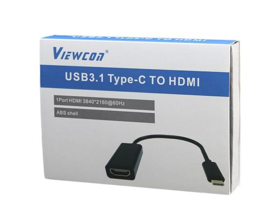 Адаптер-перехідник USB Type-C на HDMI Viewcon TE385 | Зображення 2