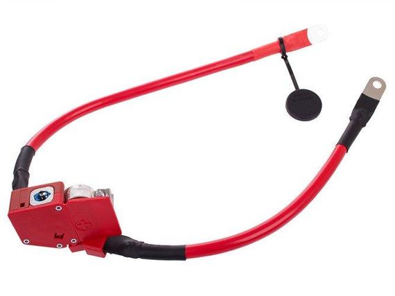 BMW 4 F32 / F35 / F36 від 2014- плюсова клема акумулятора / піротехнічний запобіжник 61129259425, БМВ Ф32 / Ф35 / Ф36 | Зображення 1