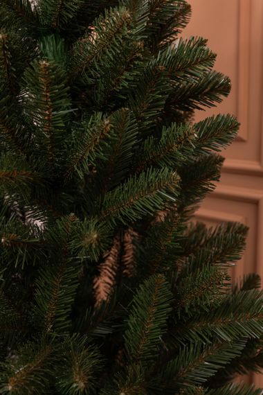 Штучна ялинка «Різдвяна ніч» 1 м – преміум якість, реалістичний дизайн, стійка основа | Зображення 4