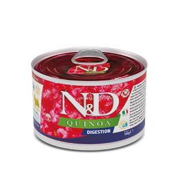 Влажный корм с ягненком для собак малых пород Farmina N&D Quinoa Digestion, Lamb & Fennel Adult Mini , 140 гр