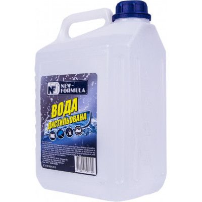 Вода дистиллированная NEW FORMULA 5л (4820215591799) | Зображення 1