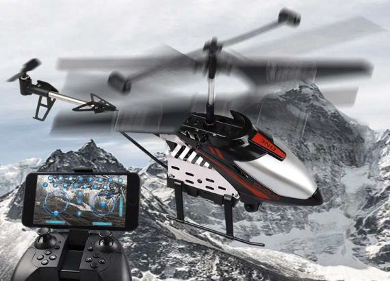 Вертолет на радиоуправлении R8 с гироскопом Wi-Fi с камерой | Зображення 1