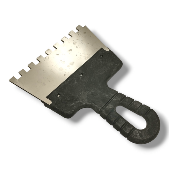 Шпатель 150 зубчатий 8 мм Укрпром (арт.37029) | Зображення 1