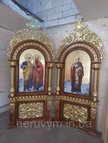 Кіот церковний із золоченням
