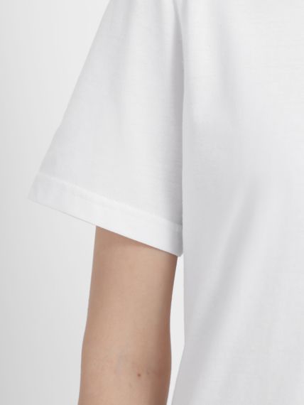 Футболка жіноча однотонна біла, 2XL