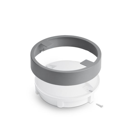 LED-світильник IP65 круглий VIDEX 18W 5000 K із сенсором освітленості | Зображення 1