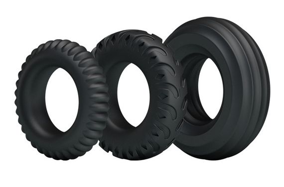 Набір з 3 ерекційних кілець LyBaile Ring BI-210179 Sex Aura | Зображення 1