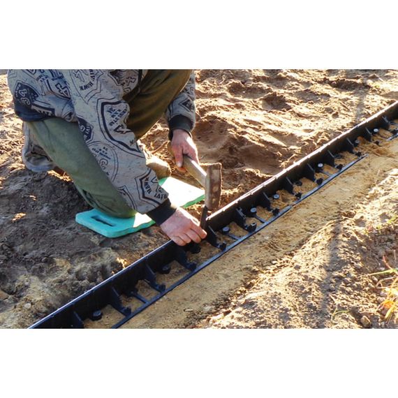 Бордюр садовий Bradas RIM-BORD 58х1000 мм, чорний (OBRB58) | Зображення 7