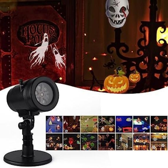 Лазерний Проектор XPRO Star Shower projection outdoor light halloween YU120 чорний (GR- 63_433) | Зображення 4