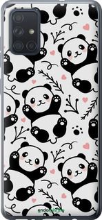 Чохол на Samsung Galaxy A71 2020 A715F Панди "4318t-1826-2448"