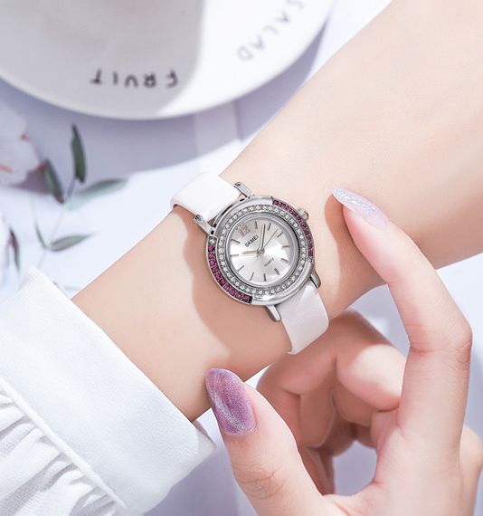 Жіночий годинник Skmei 1855SIWT Silver-White | Зображення 2