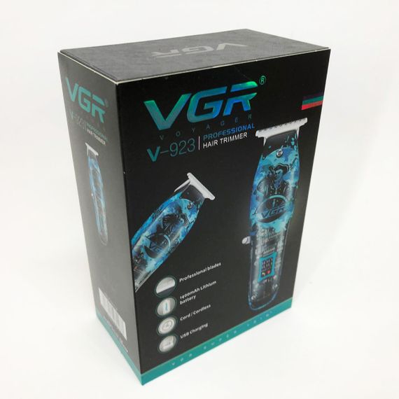 Машинка для стрижки волосся з мотором VGR, Універсальна машинка для стрижки голови та бороди FG-49 | Зображення 4