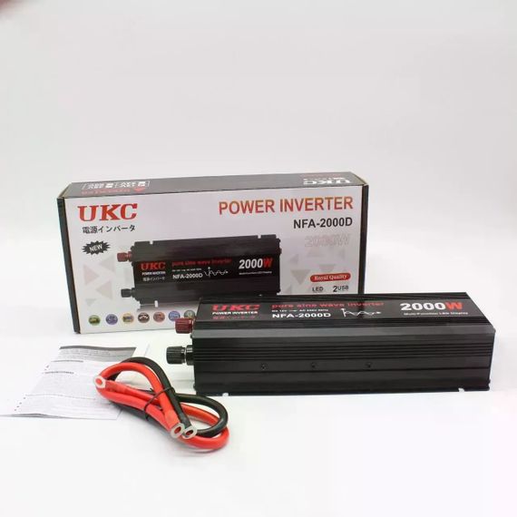 Инвертор 5 CORE 2000W 12V с чистой синусоидой • Преобразователь 5 CORE 2000W 12V-220V AC/DC Pure Sine Wave для резервного питания | Зображення 4