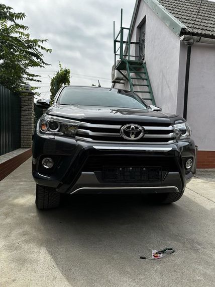 Передня накладка V1 (ABS) для Toyota Hilux 2015↗ рр. | Зображення 7