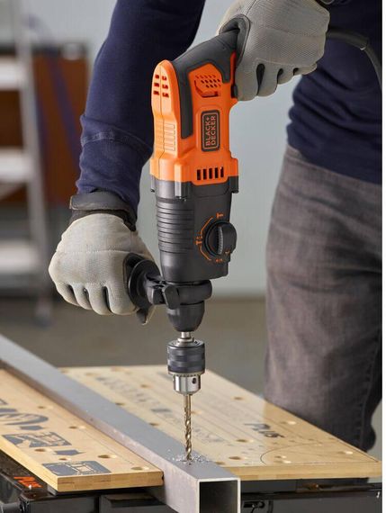 Перфоратор мережевий SDS-Plus BLACK+DECKER BEHS01K | Зображення 5