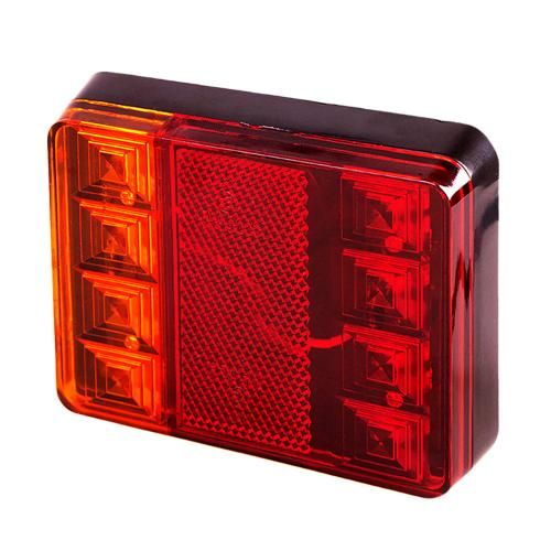 Ліхтар задній BL-64908 8LED/12V/120х95х23mm/2шт | Зображення 2