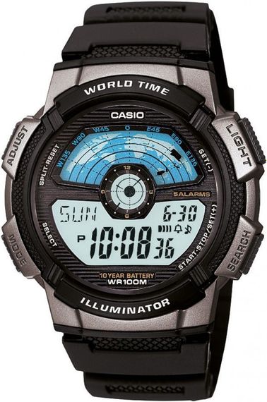 Часы наручные мужские Casio AE-1100W-1AVEF (модуль №3264)