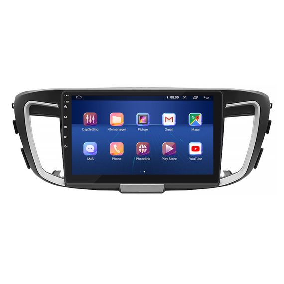 Штатная магнитола 10" Lesko для Honda Accord IX Рестайлинг 2015-2019 Top 4/32 4G WiFi GPS Хонда | Зображення 1