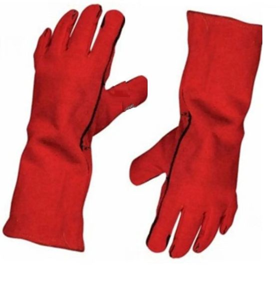 Рукавици термостийки для зварювальних робит червони розм. 10 83V008