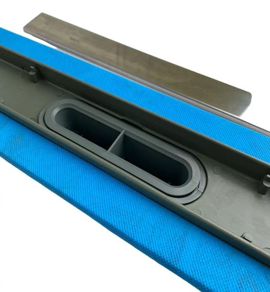 Душевой канал с горизонтальным фланцем Maxiflow Standart Line 60 см решетка Под плитку 4022.TY050K.060.1 | Зображення 2