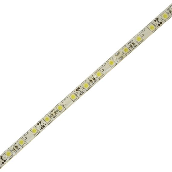 Светодиодная лента влагозащищенная холодный оттенок 12V 14.4W 5050 WHITE PCB CW IP65 1m (BY-009/60) | Зображення 1