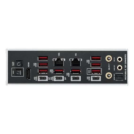 Материнcкая плата ASUS ROG CROSSHAIR X870E EXTREME sAM5 X870E 4xDDR5 M.2 USB Type-C HDMI WiFi BT EATX 90MB1LB0-M0EAY0 | Зображення 9