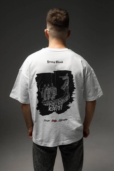 Футболка "ECHO OF TIME" White XL