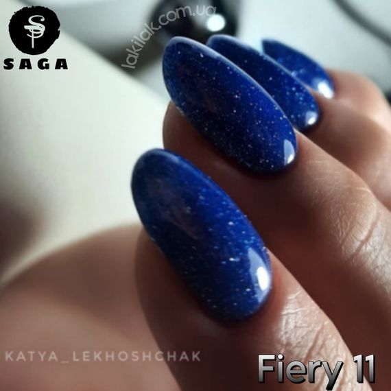 Світловідбиваючий гель-лак SAGA 11 Fiery 9мл | Зображення 8