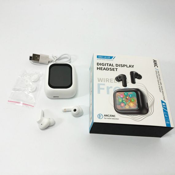 Арматурні бездротові bluetooth навушники LX-10 TWS Earbuds, Бездротова блютуз гарнітура-навушники RG-41 | Зображення 8