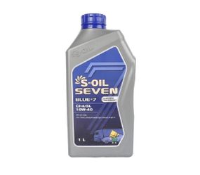 Моторна олива S-OIL 7 BLUE # 7 CI-4/SL 10W40 1л напівсинтетичне, дизельне