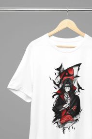 Футболка мужская с принтом повседневная M Белая