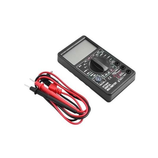 Цифровой мультиметр Digital Tech DT700D большой дисплей (со звуком), мультиметр с защитой | Зображення 5