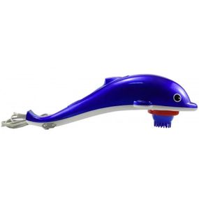 Портативный ручной массажер Dolphin Дельфин / Массажер для тела для рук / Вибромассажер IJ-571 для тела