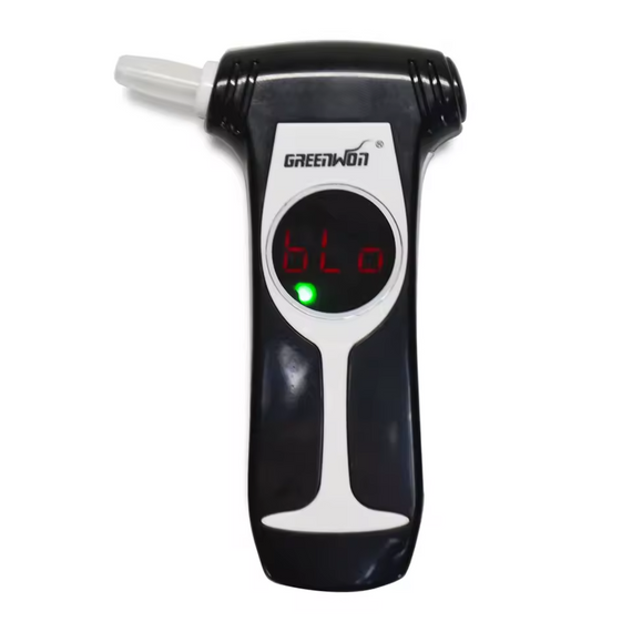 Цифровий алкотестер GREENWON 848 з LCD-дисплеєм, підсвіткою, звуковим сигналом і діапазоном 0.00-1.99 | Зображення 1