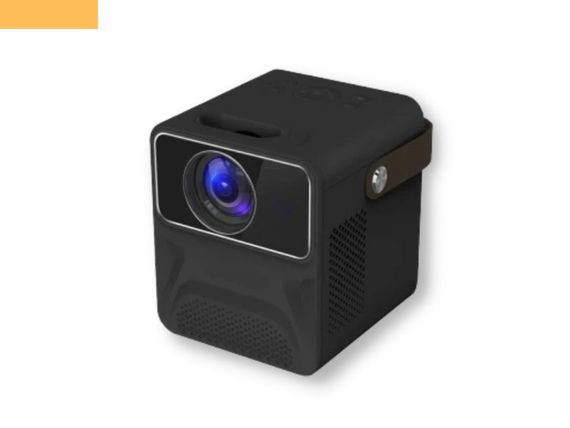 SMART проектор HD(1280*720) на ANDROID портативный XPRO PANOPLUS SOUNDBOX BLACK(4000 lumen) с подключением к iOS и Android для офиса, домашнего кинотеатра и проведения презентаций + Аэромышь в комплекте (L5G825_3899)