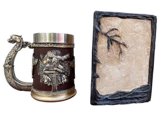 Подарунковий набір Кухоль 3D Берсерк-Віникінг і Блокнот 3D «Тінь Ворона» | Зображення 1