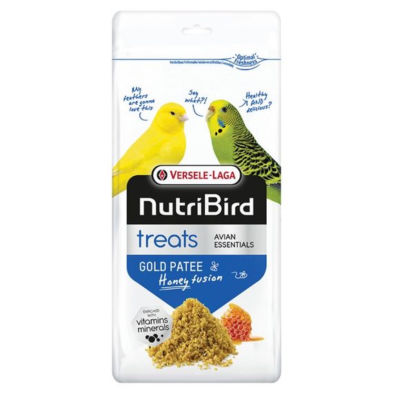 Корм з медом для птахів Versele-Laga NutriBird Gold Patee Honey Fusion, 250 гр