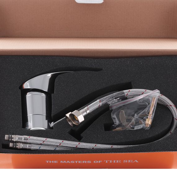 Змішувач для умивальника Haiba Maxx 004 (вилив 15 см) (HB0279) | Зображення 1