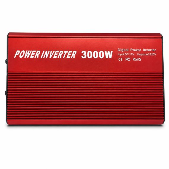 Інвертор 5 CORE UN-3059 3000W 12V • Перетворювач напруги 5 CORE UN-3059 12V-220V 1200 Вт з модифікованою синусоїдою | Зображення 1