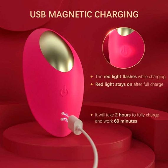 Смарт вакуумный стимулятор в трусики JOS Pimpit (5+10 режимов) –  Смарт вибраторы | Зображення 3