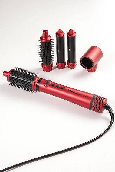 Фен-стайлер VGR V-475 Red, 5 в 1, професійний, 1400 Вт (46278-V-475_2307) | Зображення 1