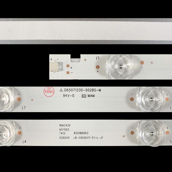 LED підсвітка TV 65" 65A5U 65F9 JL.D65071330-002BS-M LB-C650U17-E1-L-JF 10шт. | Зображення 1